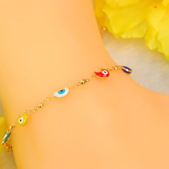 "Minimalist Anklet, Sleek & Modern Design, Women’s Fashion, YC110044-A - Picture 1 of 10
